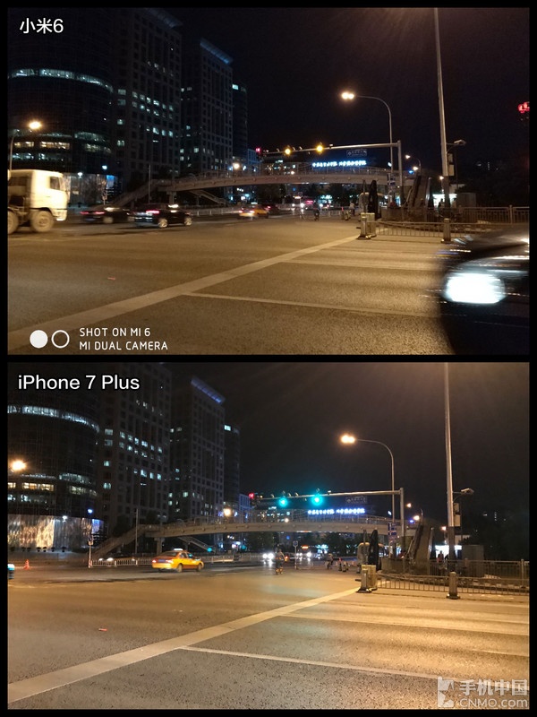 小米6/iPhone 7P夜拍对决 结果耐人寻味