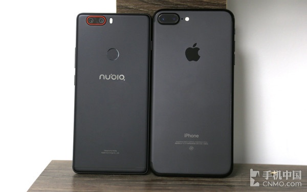 努比亚Z17和iPhone 7Plus