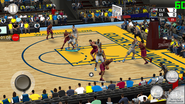 努比亚Z17玩《NBA 2K17》界面